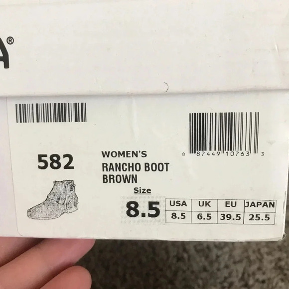 Minnetonka Rancho Brown Suede Fringe Ankle Booties - Picture 6 of 7